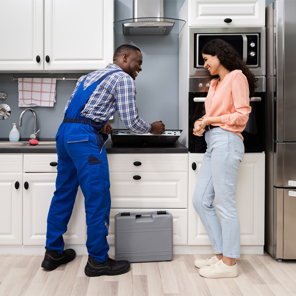 can you provide an estimate for cooktop repair before beginning any work in Washington CT